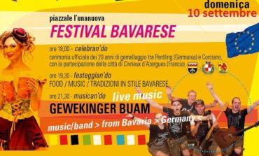 Venti anni di gemellaggio Corciano-Pentling: domenica cerimonia ufficiale e festival bavarese
