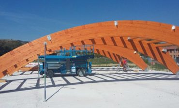 Proseguono i lavori per la nuova palestra di Mantignana