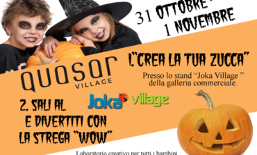 Halloween al Quasar Village con la strega "Wow"