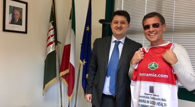 Non vedente di Corciano partecipa alla Maratona New York: "Porterò l'Umbria in salute" 
