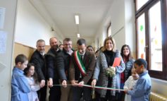 La Presidente Marini alla riconsegna delle scuole corcianesi dopo i lavori costati oltre 410 mila euro
