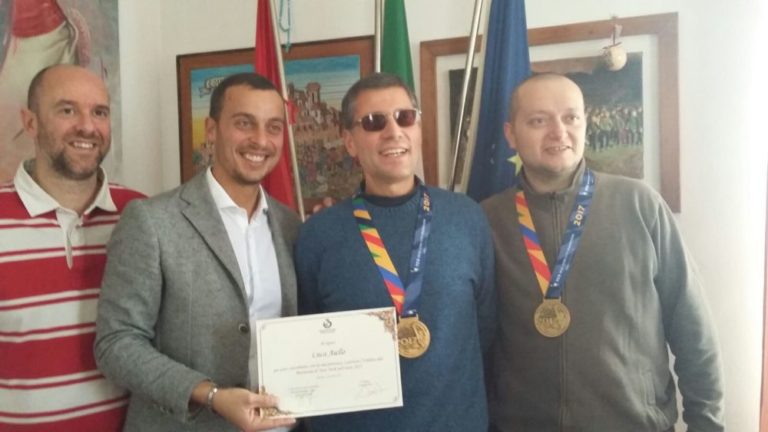 Luca Aiello, dalla maratona di New York al riconoscimento in Comune 