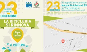 Nuova ricicleria a Ellera: inaugurazione il 23 dicembre