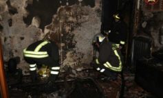 Incendio a Ellera: quindici persone tratte in salvo