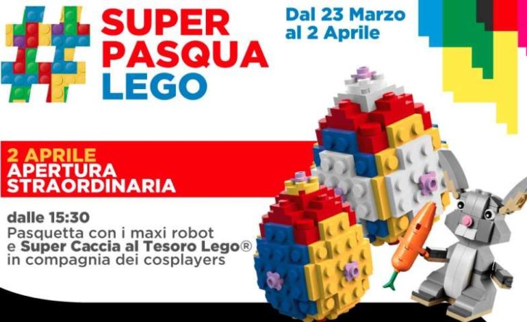 Il Quasar Village costruisce la “Super Pasqua Lego”