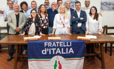 Elezioni a Corciano: presentata la lista di Fratelli d'Italia per Franco Testi