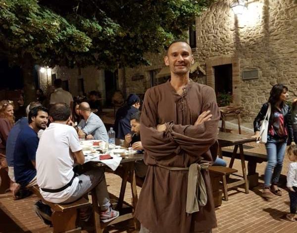 Anche il campione Giacomo Sintini tra i volontari della Festa Rinascimentale di Solomeo