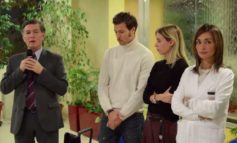 Carolina Cucinelli e Alessio Piastrelli donano la "Family Room" all'ospedale di Perugia