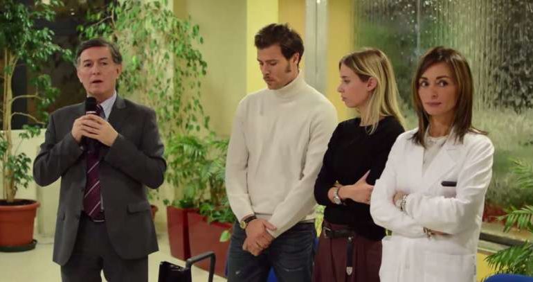 Carolina Cucinelli e Alessio Piastrelli donano la “Family Room” all’ospedale di Perugia
