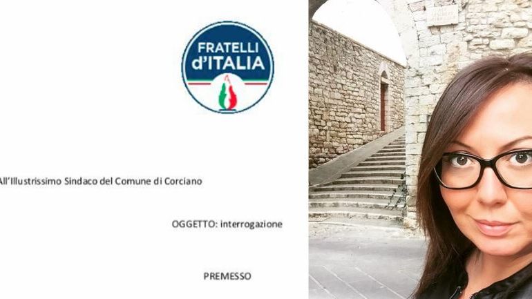 Nuovo assessore, FDI: “A Corciano si prosegue con logiche nepotistiche e spartitorie”