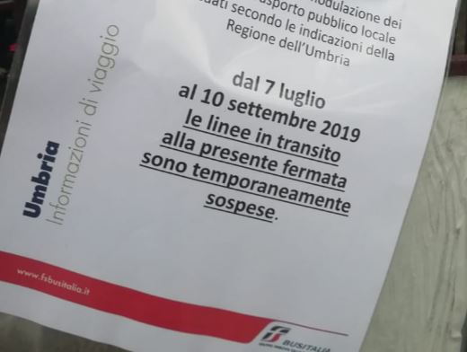 Tagli al TPL, gli effetti a Corciano. Il sindaco Betti: “Scelta fatta senza adeguata concertazione”