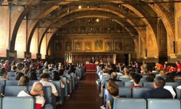 Giovanissimi corcianesi alle finali del Trofeo Coni in Calabria, la cerimonia di presentazione