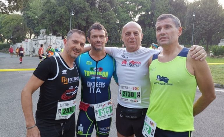 Podismo, i L’unatici Ellera Corciano all’Ultra di Roma