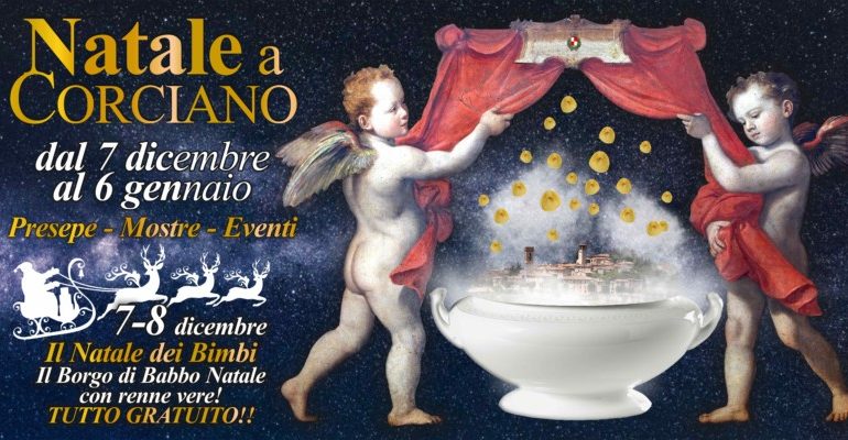 Arriva “Natale a Corciano” dal 7 dicembre al 6 gennaio