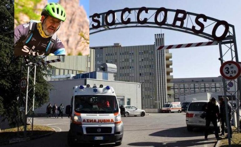 Investito giovedì da una moto a Ellera, è morto il ciclista Giancarlo Baldacchini
