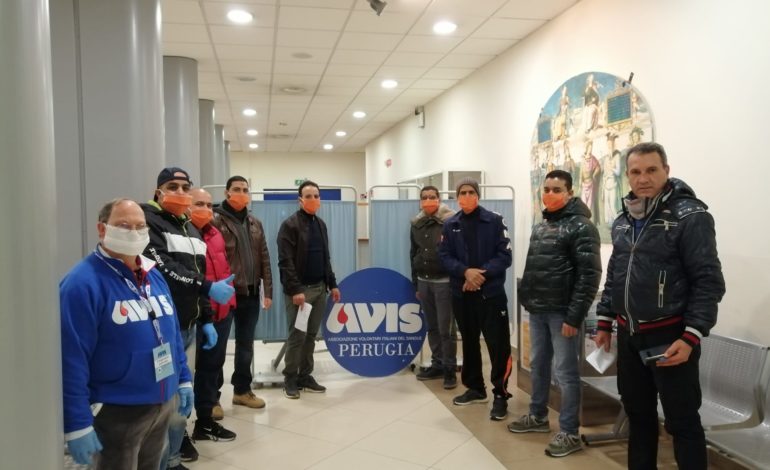 La comunità islamica di Corciano dona sangue con l’Avis Perugia