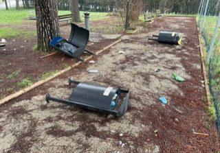 Vandali di Capodanno a San Mariano, lo sdegno dei residenti
