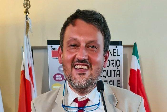 Cgil Perugia: Simone Pampanelli è il nuovo segretario generale