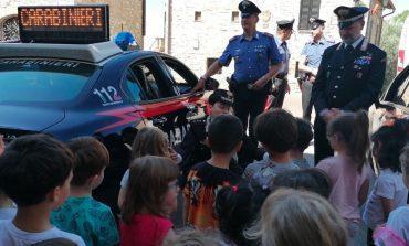 Sicurezza stradale: i bambini della scuola materna incontrano i Carabinieri