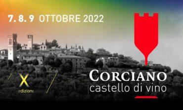 Corciano Castello di vino, pronta la decima edizione dopo due anni di stop