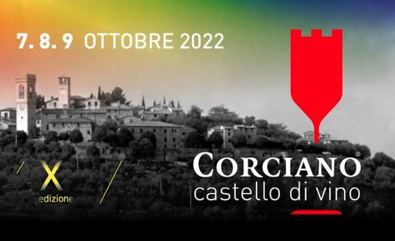 Corciano Castello di vino, pronta la decima edizione dopo due anni di stop