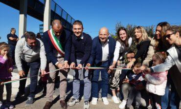 "Un'opera attesa da anni": inaugurata la passerella pedonale che collega Ellera e San Mariano