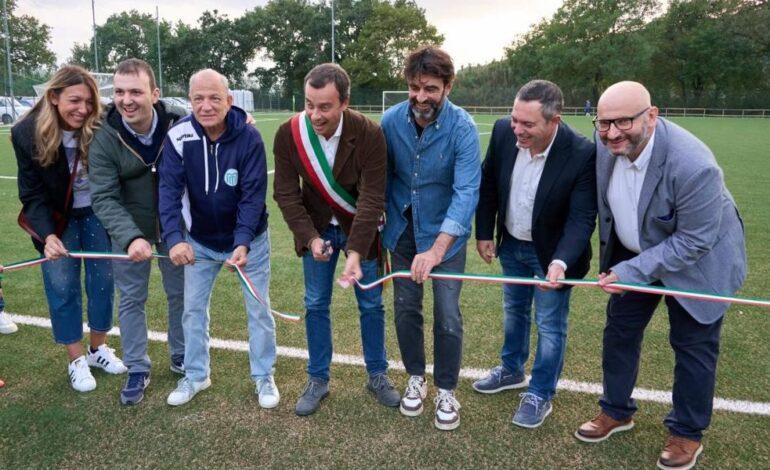 “La zona nord di Corciano più attrattiva e funzionale”, inaugurato il nuovo campo da calcio a Mantignana