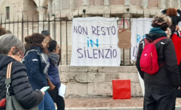 “Non resto in silenzio”, il Comune di Corciano partecipa con la consigliera pari opportunità Veronica Munzi