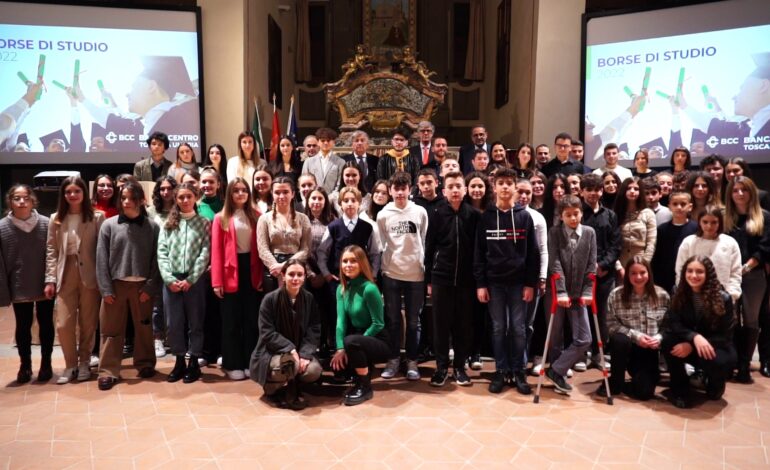 Borse di studio, Banca Centro Toscana-Umbria premia 112 studenti