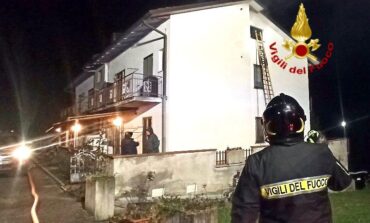 Incendio a canna fumaria, i pompieri intervengono a San Mariano