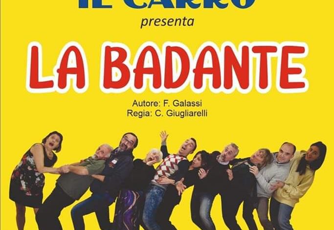 “Il Carro” torna sulle scene con la commedia “La badante” al Teatro Arca di Ellera photo “Il Carro” torna sulle scene con la commedia “La badante” al Teatro Arca di Ellera