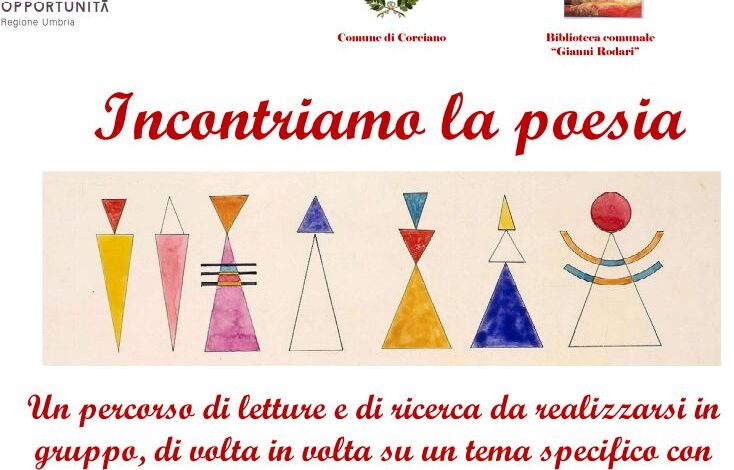 Alla Biblioteca Comunale di Corciano si incontra la poesia photo Alla Biblioteca Comunale di Corciano si incontra la poesia